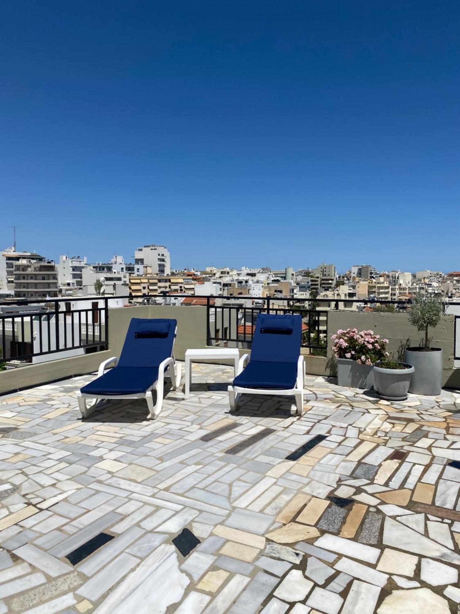 Top Floor Apartment Ираклион Экстерьер фото